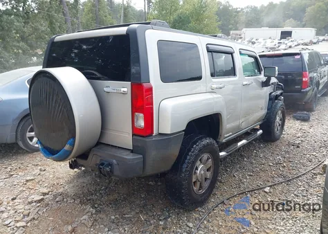 2007 Hummer H3 Suv из США, поврежденный, VIN 5GTDN13E078245059